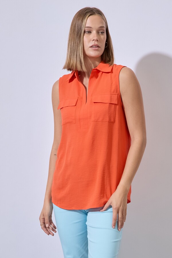 Blusa Colors ANARANJADO