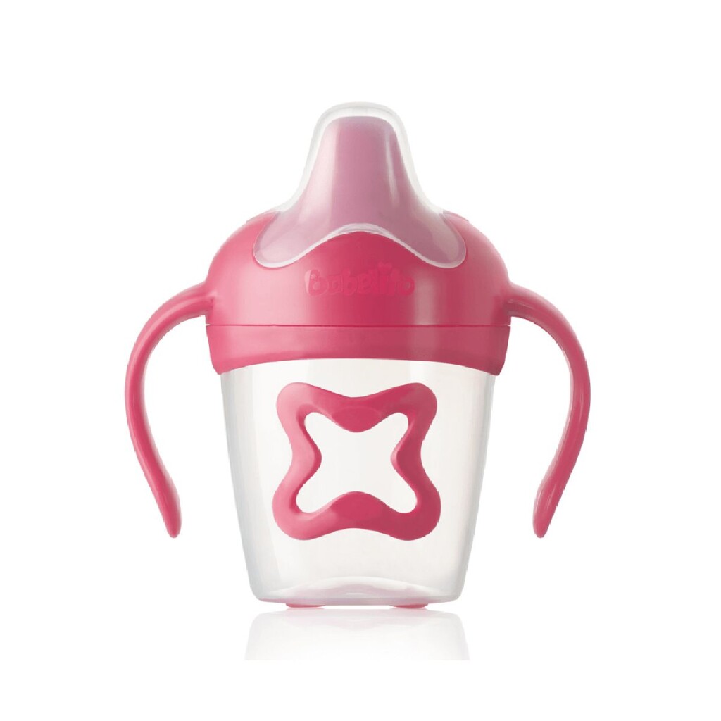 Babelito Vaso Antiderrame C/asa Ros 1505