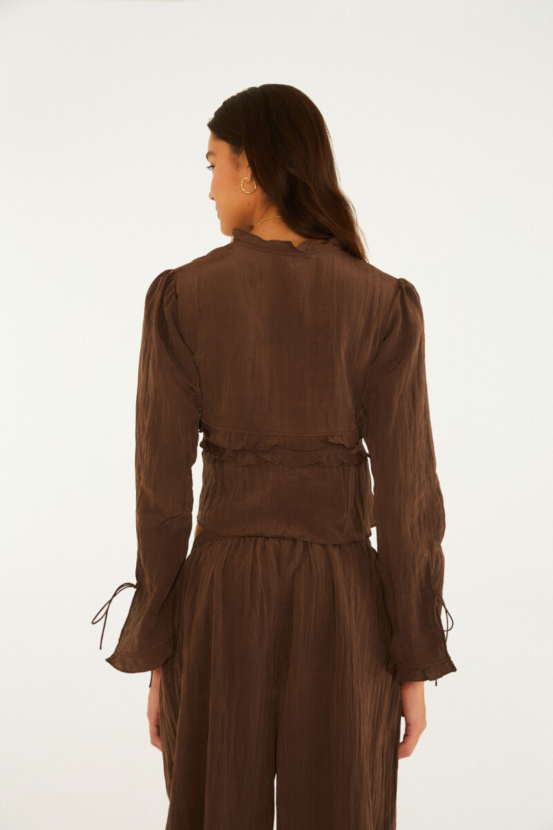 BLUSA Marron