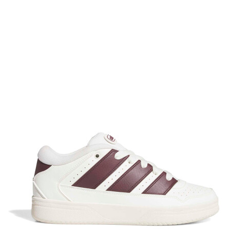 Championes Unisex Adidas Break Start 2000 Blanco - Bordó
