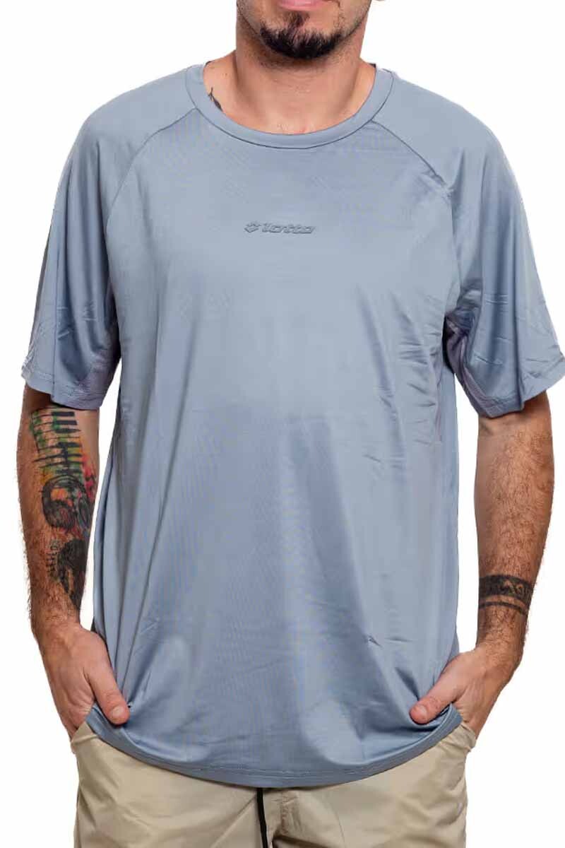 REMERA LOTTO LOR-NERO Gris
