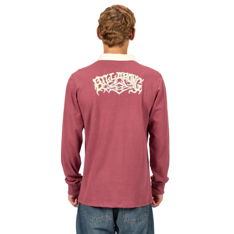 Remera Billabong Alternative Polo - Bordó Remera Billabong Alternative Polo - Bordó