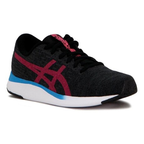 Championes Asics Streetwise para dama Negro/Rosado Negro