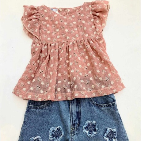 Blusa nena broderie Blusa nena broderie