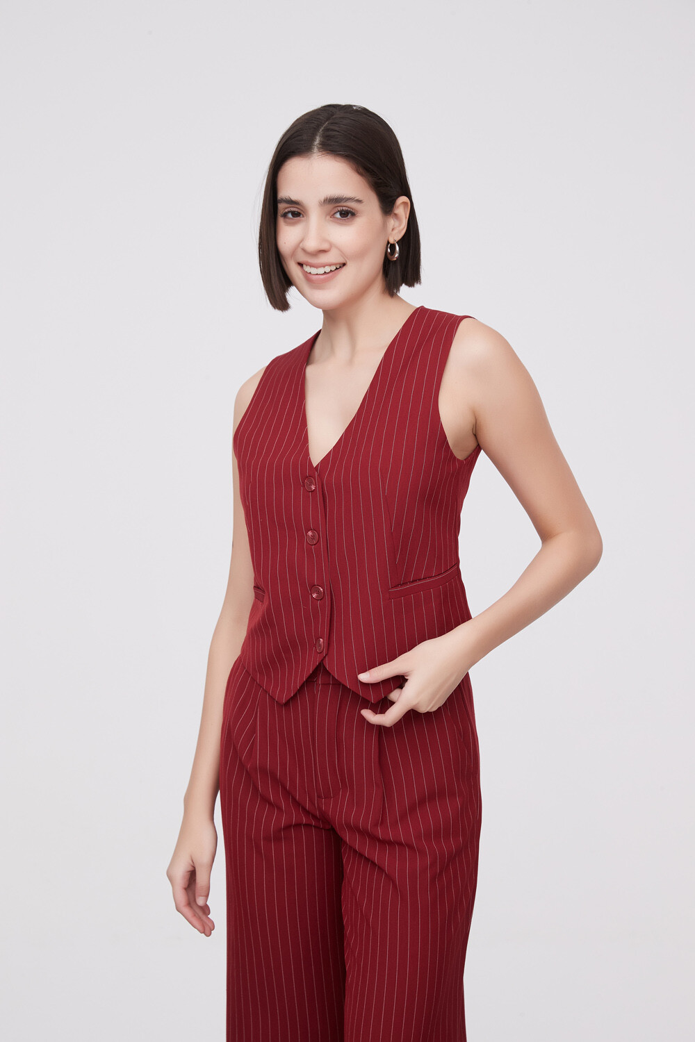 Chaleco Promp Bordeaux