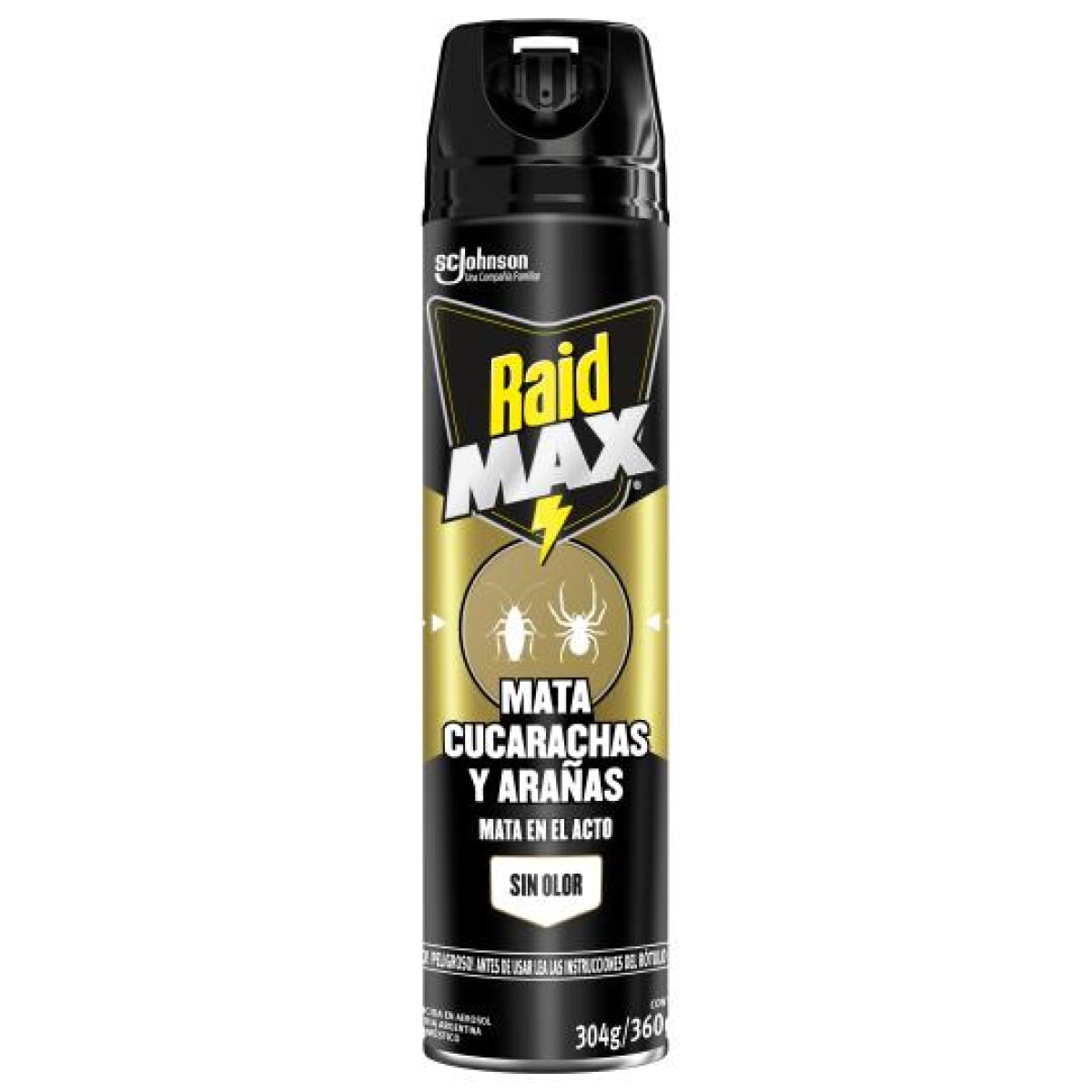 CUCARACHICIDA RAID AEROSOL, 360CC 