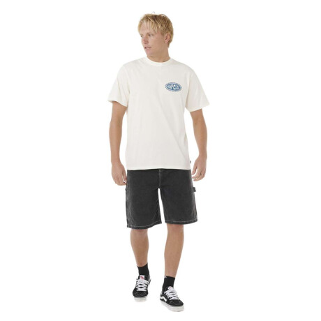 Remera Rip Curl Raw Energy De Oval Tee Blanco