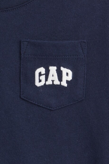Remera Logo Gap Toddler Niño Tapestry Navy