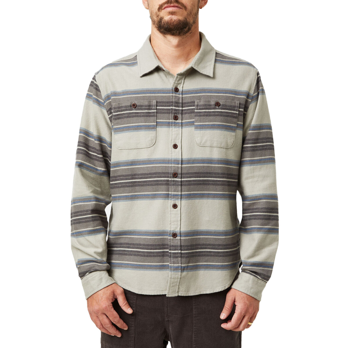 Camisa Katin Sierra Flannel - Beige 