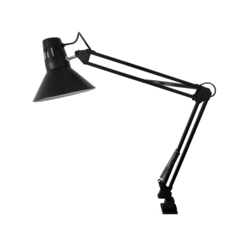 Portátil con morsa, color negro, 1xE27/60W AI0582