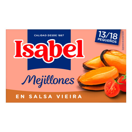 Mejillones en Salsa Vieira Isabel 120 gr 001