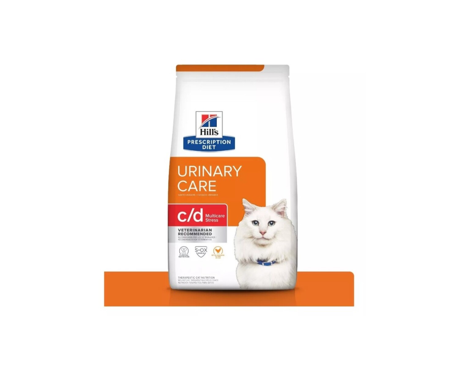 HILLS FELINE C/D M. STRESS CHICKEN 1.8 KG 