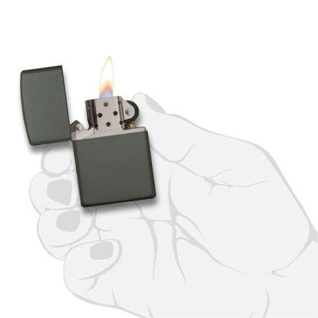 Encendedor Zippo Classic verde mate - 221 Encendedor Zippo Classic verde mate - 221