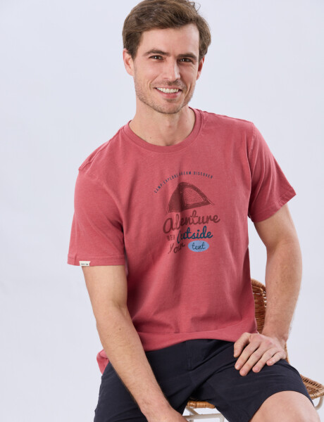 REMERA ESTAMPADA Ladrillo