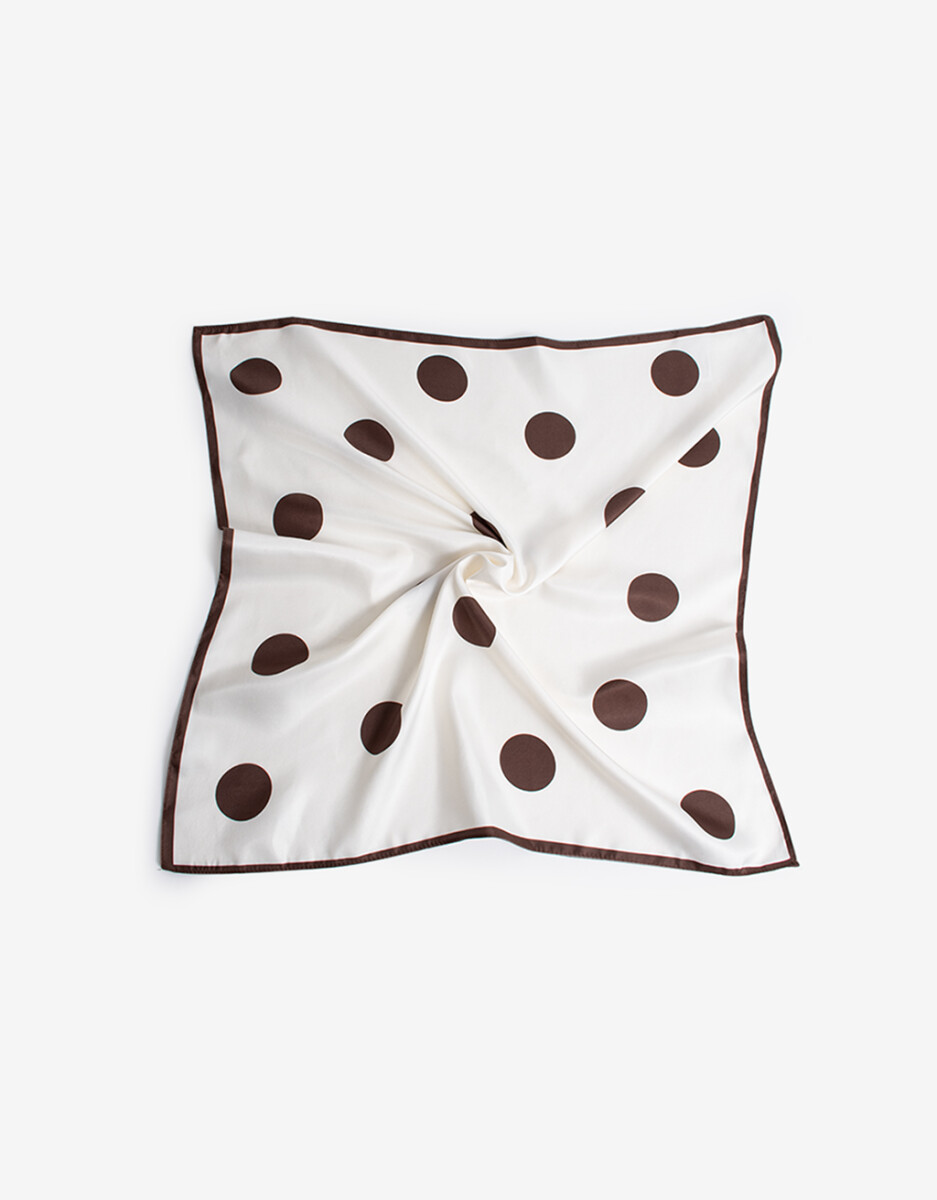 Pañuelo Raso Lunares 
