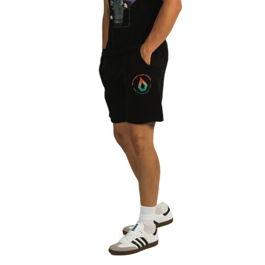 Bermuda Volcom Booker Fleece Short 19.5" - Negro Bermuda Volcom Booker Fleece Short 19.5" - Negro