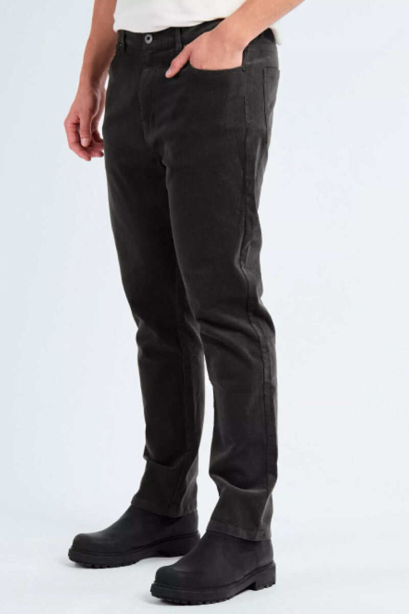 Pantalón Pana Gris Topo