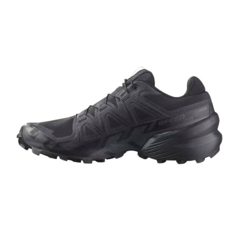 Salomon SPEEDCROSS 6 WIDE Hombre - Negro/Gris oscuro Negro-Gris Oscuro