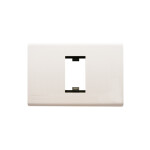 Plaqueta p/1 módulo - Duomo blanco ELE01394