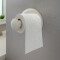 Porta papel con ventosa BLANCO