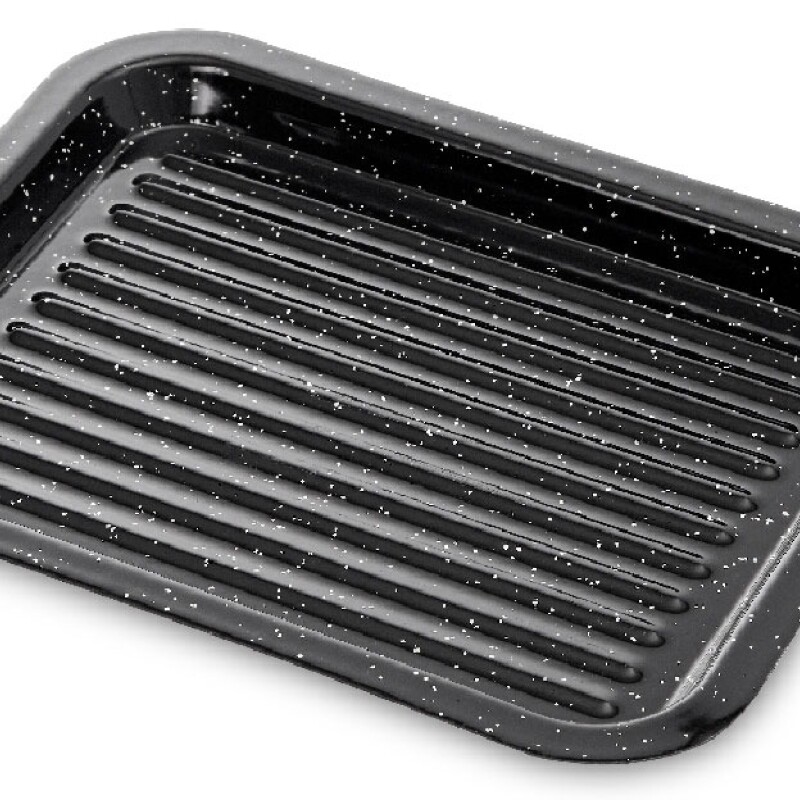 Plancha Rectangular Vaello Campos de Acero Esmaltado - 31x25 cm: Cocina Uniforme y Saludable Plancha Rectangular Vaello Campos de Acero Esmaltado - 31x25 cm: Cocina Uniforme y Saludable