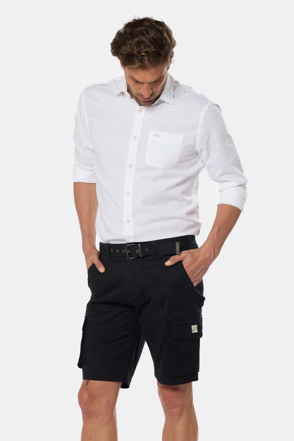BERMUDA CARGO Negro