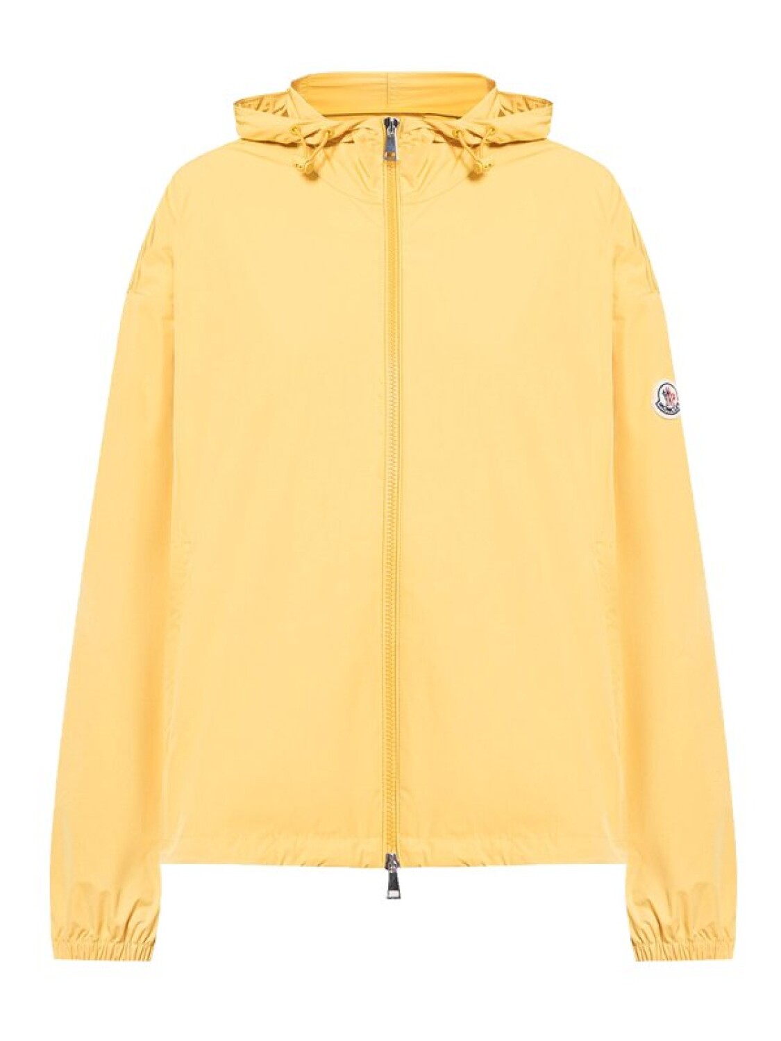 Moncler -Campera de nylon impermeable con capucha, tyx Amarillo