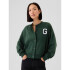 JPN LOGO CREW CARDIGAN ESSEX GREEN 702
