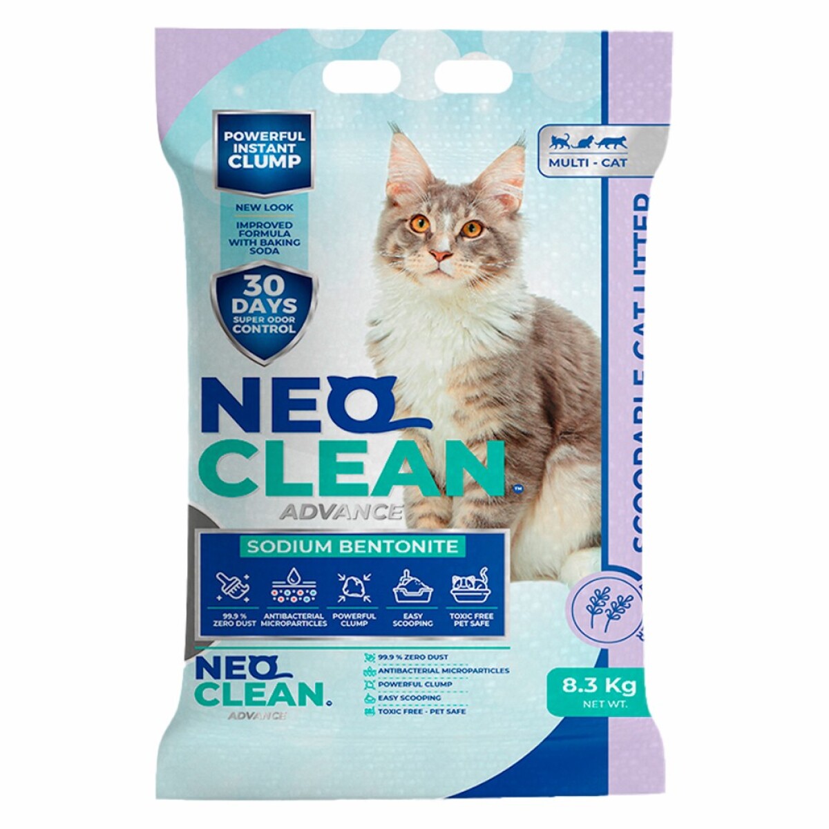 NEO CLEAN UNSCENTED X 4 KG 