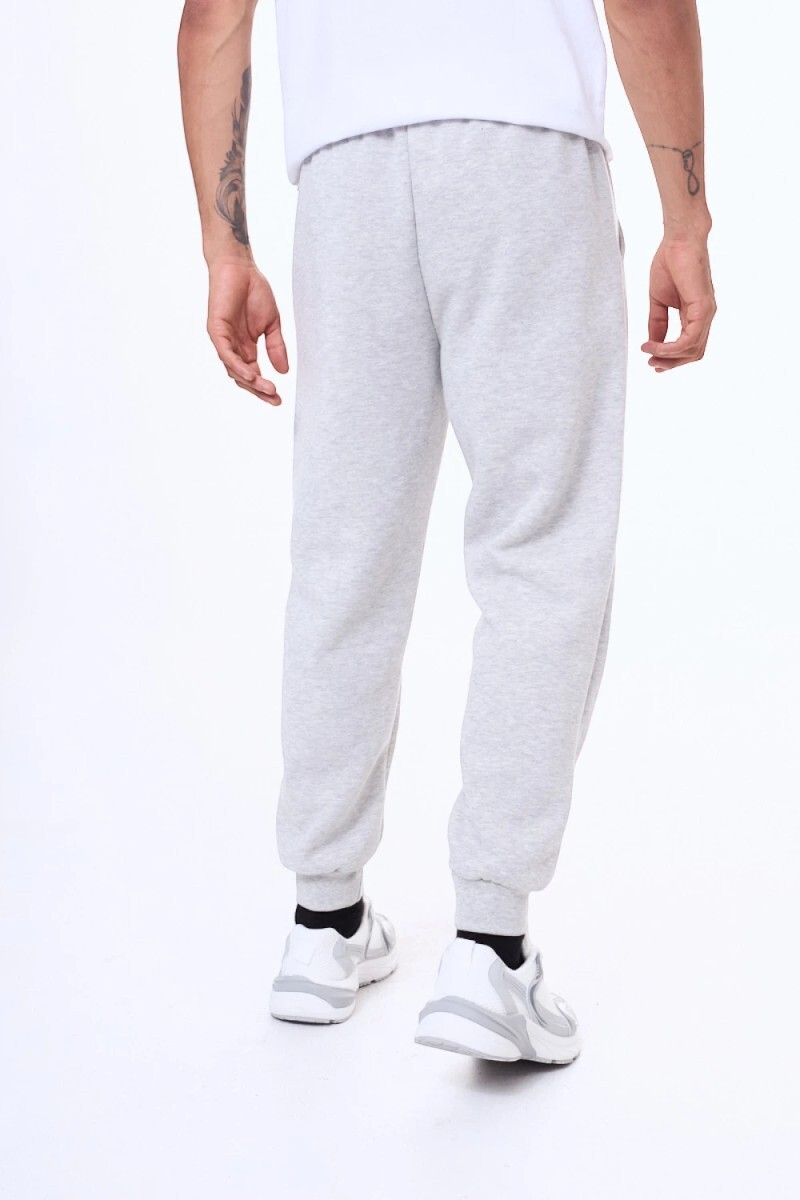 Pantalon de felpa Campana Gris