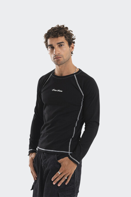 Remera Pulau Warmy Negro