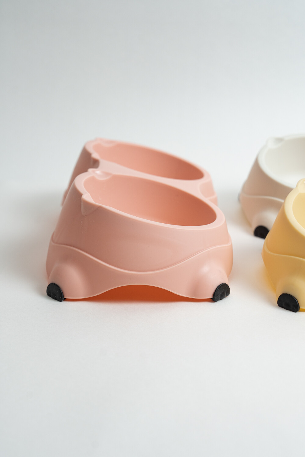 Accesorio Comedero Doble, Mix 2 Colores Color Unico