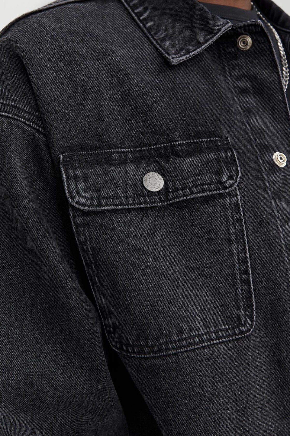 Camisa Chase Black Denim