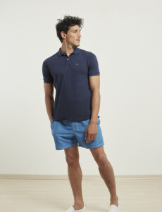 520602 REMERA PIQUÉ NAVIGATOR Azul Oscuro