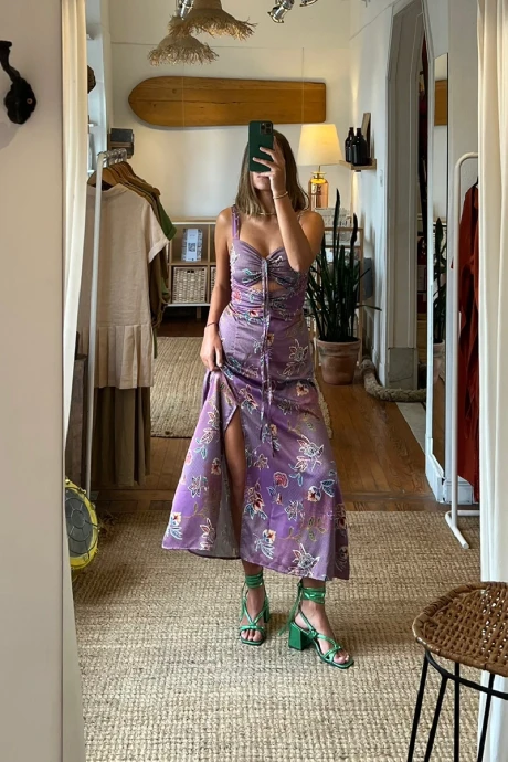 Sandalia Lilac