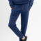 Pantalon felpa Leo azul marino
