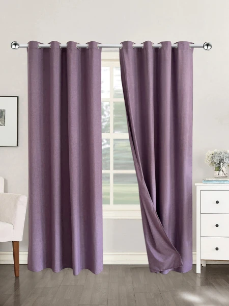 CORTINA GRIS OSCURO