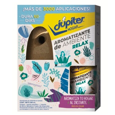 APARATO JUPITER AUTOMATICO + REPUESTO RELAX 300 ML APARATO JUPITER AUTOMATICO + REPUESTO RELAX 300 ML