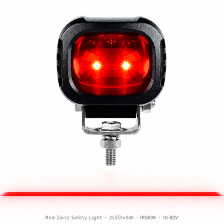 FARO LED - ZONA SEGURIDAD ROJO 10/80V ELEVADORES - FARO LED - ZONA SEGURIDAD ROJO 10/80V ELEVADORES -