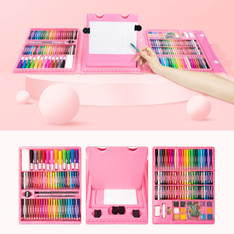 Maleta Set De Útiles Con Libreta Azul