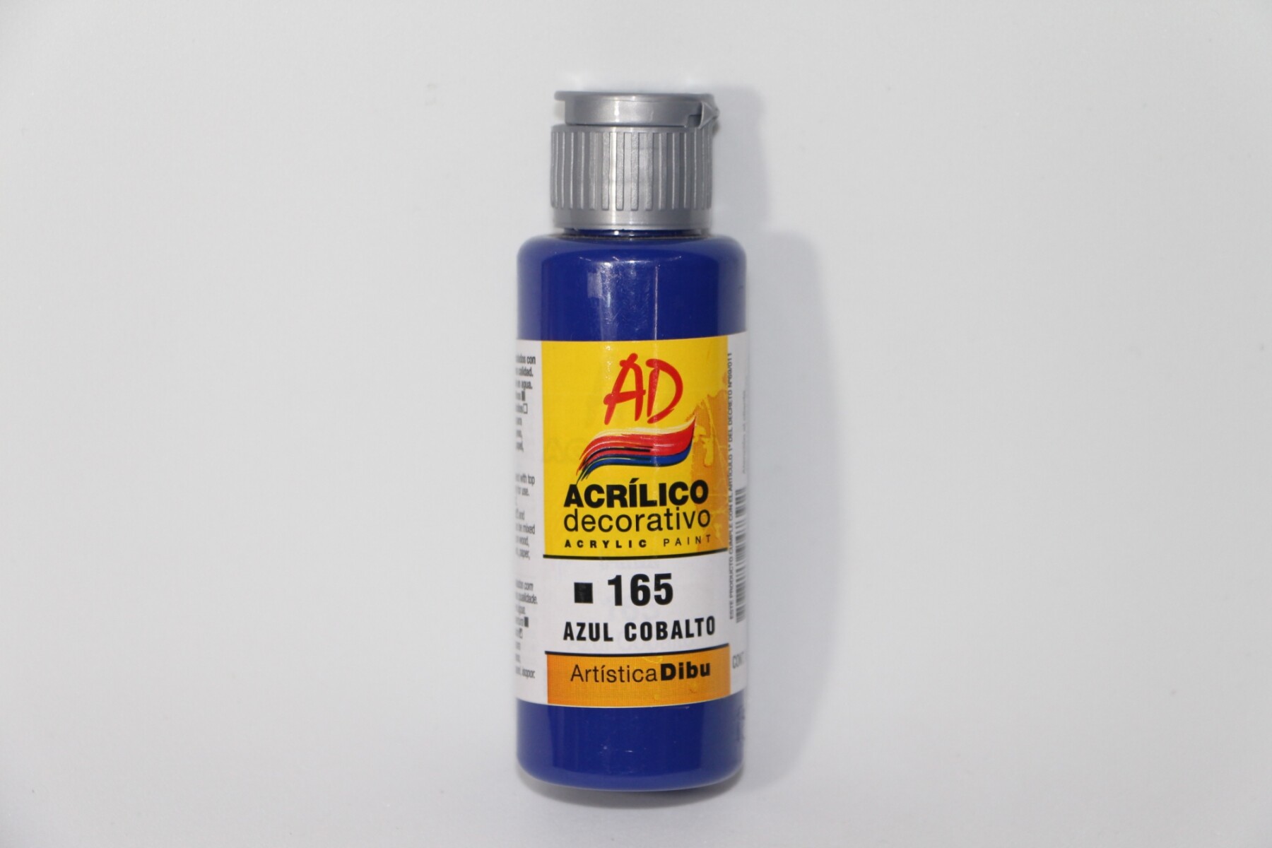PINTURA ACRILICA ARTISTICA DIBU 60 ML. DIFERENTES COLORES - COLOR AZUL COBALTO 165 