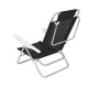 Silla Summer 6 Posiciones Aluminio NEGRO