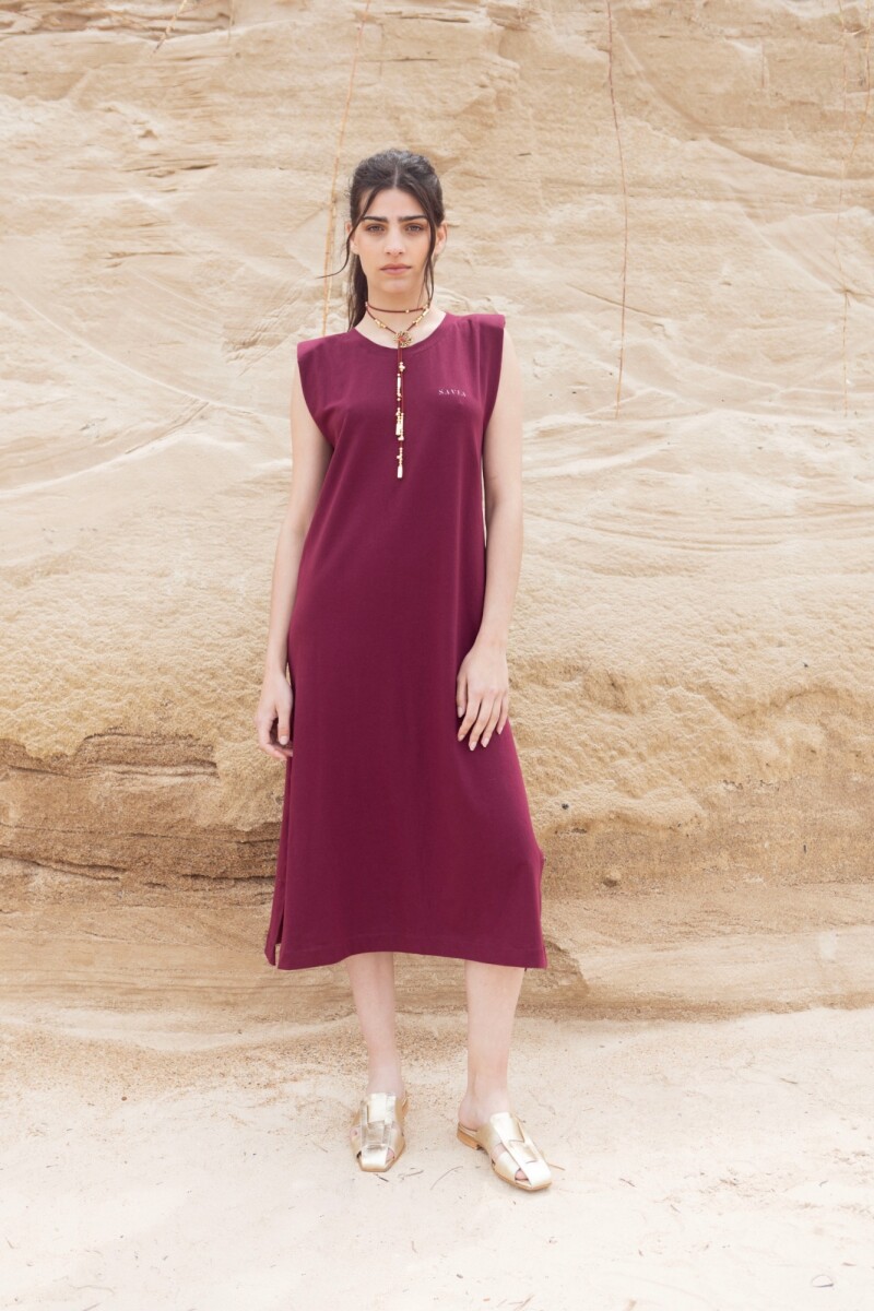 VESTIDO JOQUER - Uva 