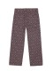 Pantalon De Twill Estampado Purpura