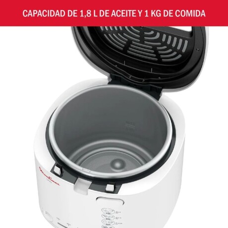 Freidora con Aceite Uno M - Moulinex | Color blanco Freidora con Aceite Uno M - Moulinex | Color blanco