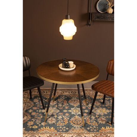 Mesa de comedor DENISE Marrón - UNICO