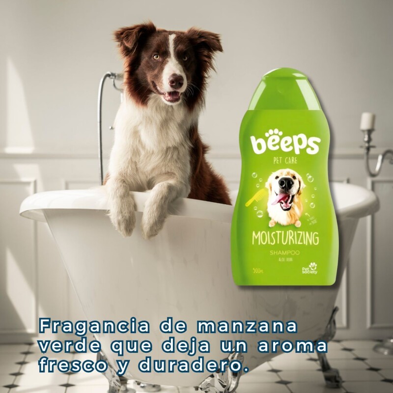 SHAMPOO BEEPS MOISTURIZING CON ALOE VERA 502 ML SHAMPOO BEEPS MOISTURIZING CON ALOE VERA 502 ML