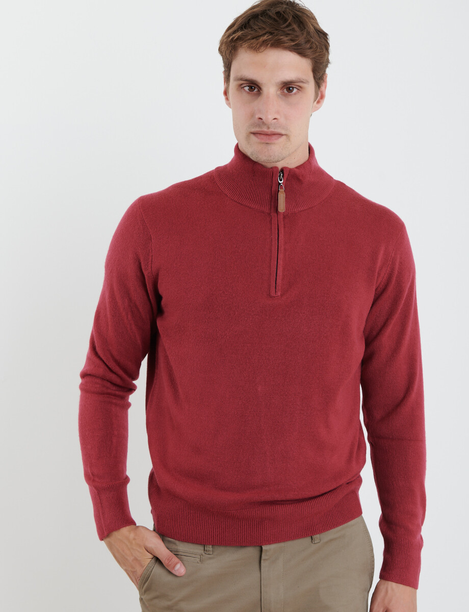 470415 REMERA HARRINGTON LABEL Bordo