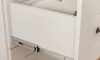 Mesa de luz Americana Plus - 2 Cajones Blanco