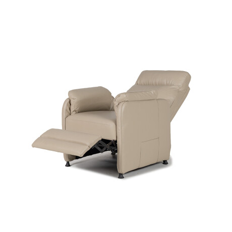 Butaca Max (Reclinable eléctrica) - Cuero Básico 519 (Beige)